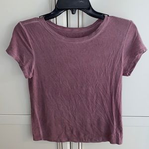 American Eagle pink shirt